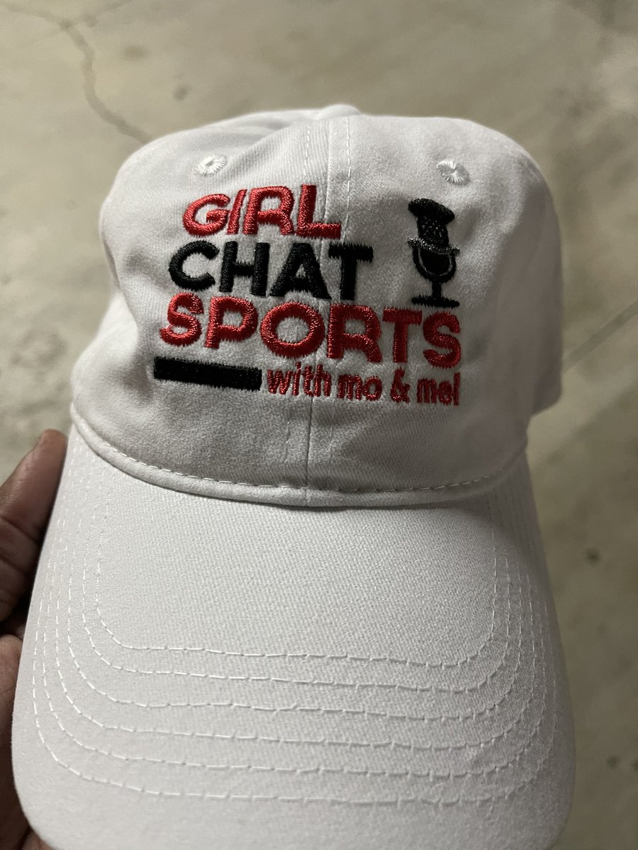 Shouting out my people: @GirlChatSports. Thanks for the gear! Checkout the podcast!