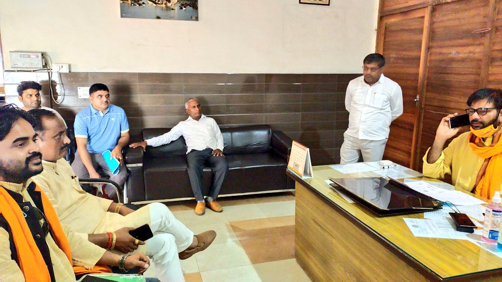 DhirendraGBN's tweet photo. Rabupura Camp Office! https://t.co/qws3HiuiGY