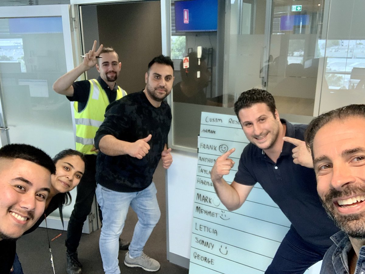custmlastmile's tweet photo. Our team is like no other. Client or Driver, we’re all in this together. Reach out to our team in Port Melbourne, if you have any queries during this time.

(Photo taken prior to any restrictions).

#custm #transport #logistics #recruitment #people #team #essentialworkers https://t.co/TFQv82H9gA