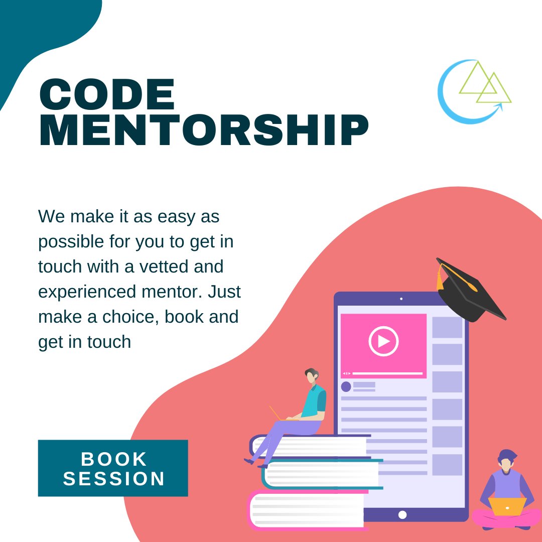 CodersArts's tweet image. Begin your Programming mentorship journey with Codersarts!
By Codersarts Programming Experts!

Book session now: codersarts.com/book-online

#programmingmentor #programmingmentorship #interviewpreparation #programmingguide #programmingtutor #projectmentorship #codersarts #sofstack