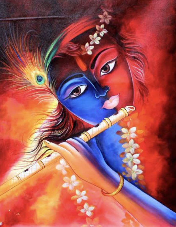 Krishna: An irrepressible child, an enchanting flute player, a graceful dancer, an irresistible lover, a truely valiant warrior, an astute statesman and a kingmaker, a yogi of the highest order and a most colourful incarnation of Lord Vishnu. #Janmashtami2021 #HappyJanmashtami