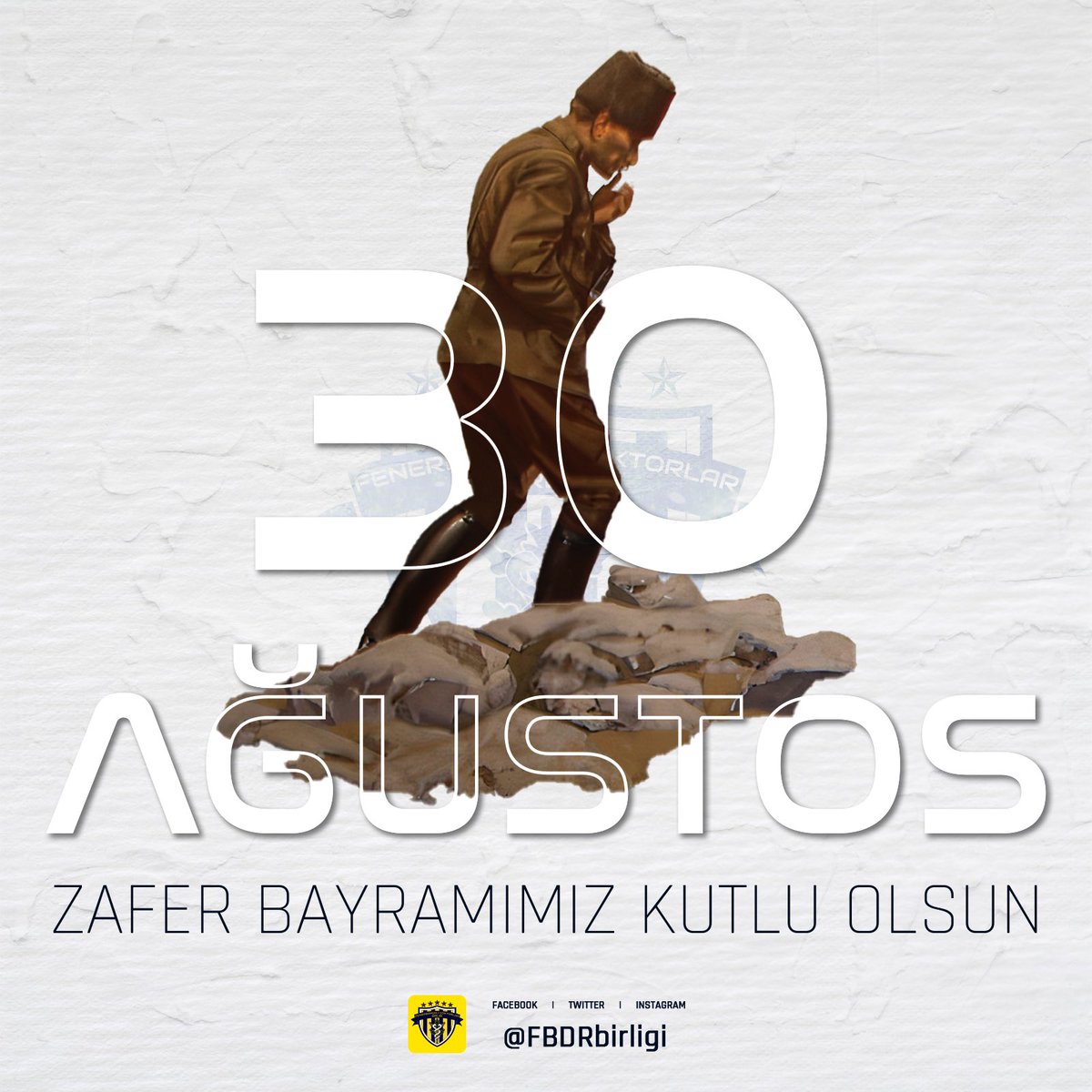 fbdrbirligi's tweet photo. #30Ağustos Zafer Bayramımız Kutlu Olsun!!! https://t.co/9mgcoYfcgJ