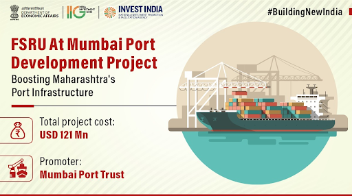 #BuildingNewIndia
Maharashtra — setting up floating storage & regasification unit (FSRU) in Mumbai harbor with a proposed terminal capacity of 5 MTPA & optimum capacity of 3.5 MTPA.

Explore opportunities in the state on #IIG at https://t.co/s0QGKNNh6R @MSInSociety @midc_india https://t.co/2027JWV74d