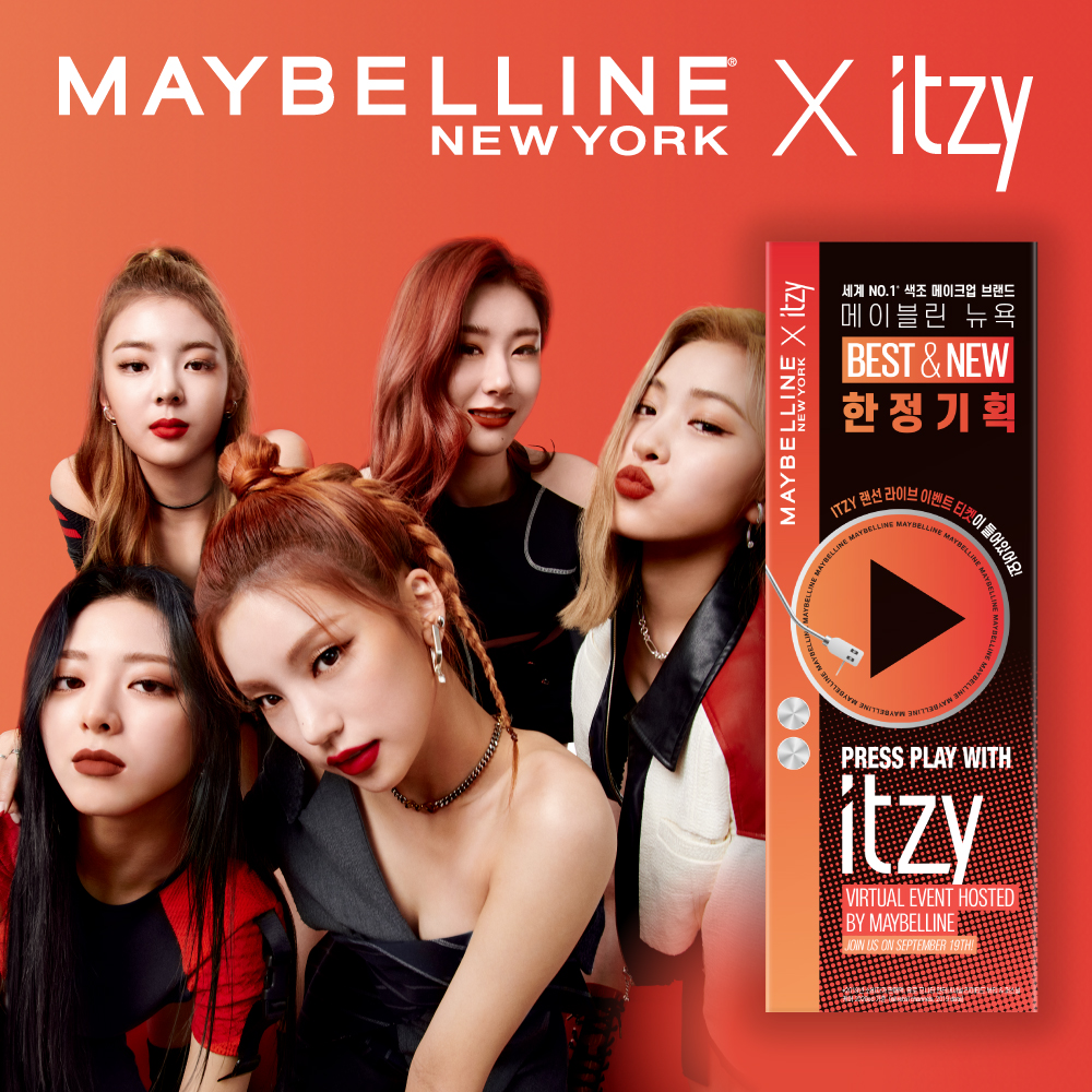 모두가 기다리던 #ITZY랜선라이브뮤직쇼 구매 링크 
오늘부터 오픈! 👏
지금 #올리브영 에서 메이블린 뉴욕 ITZY 랜선 라이브
티켓 세트를 구매하고  ITZY 라이브 무대 &amp; 토크쇼에 참여하세요💕
👉bit.ly/3Bon3e8