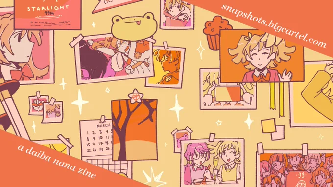i drew the cover for @snapshotszine -- you can check out the full version in previews at the store, along with the two charms i designed! i thought i'd also show some of the sketches before the final 