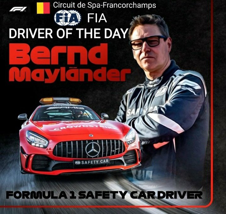 CockpitF1's tweet photo. Piloto do dia em Spa-Francorchamps.... https://t.co/dGllX3dxCz