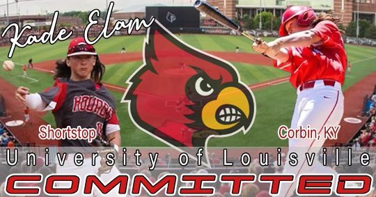 ElamKade's tweet image. Thanks to all my teammates, family, and coaches that made this possible. GoCards! #L1C4 @LouisvilleBSB