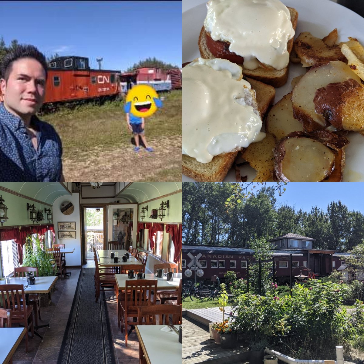 Go checkout Footloose Caboose outside of #yeg, where you can eat in a 1909 train car, sleep in the caboose, enjoy great views, a barbed wire museum, and much more #yegfood #explorealberta #yegeats #edmonton https://t.co/ZVWKHNQ6UP