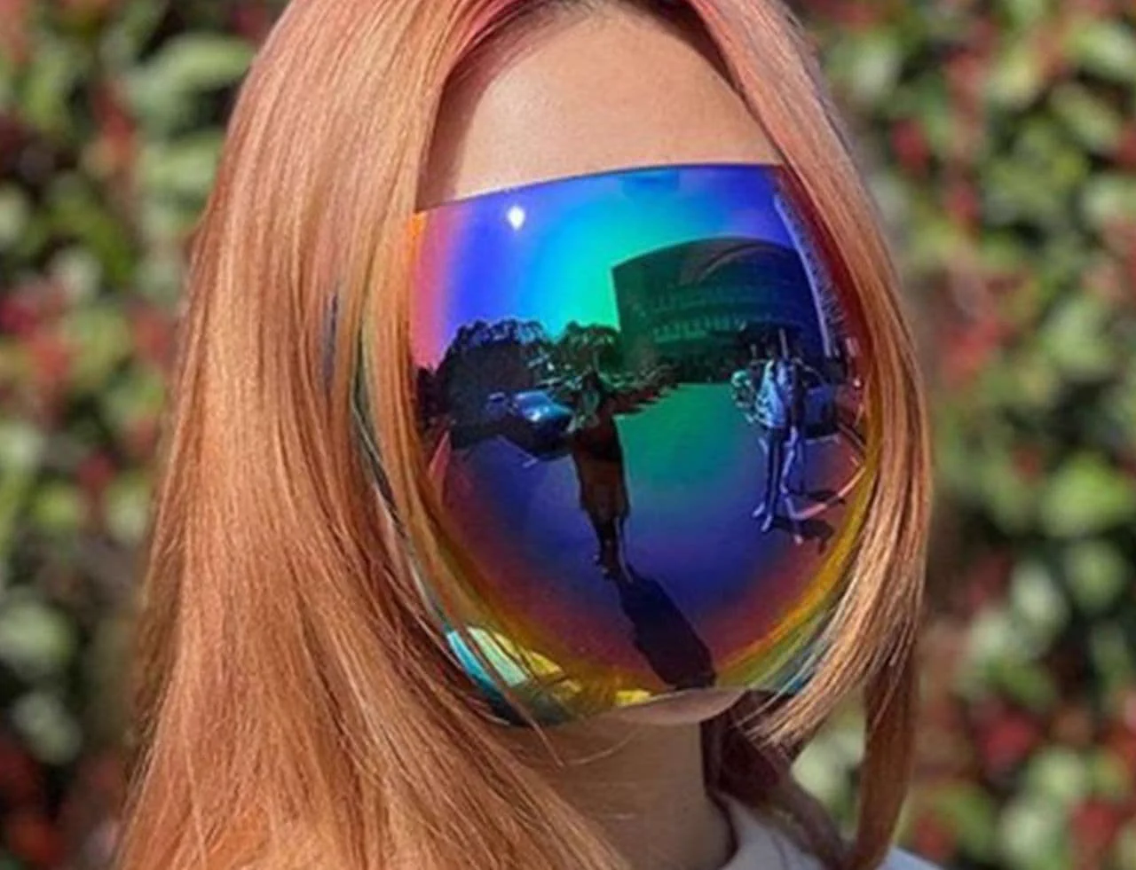 胡散臭さがすごい？フルフェイスサングラスがヤバイwww