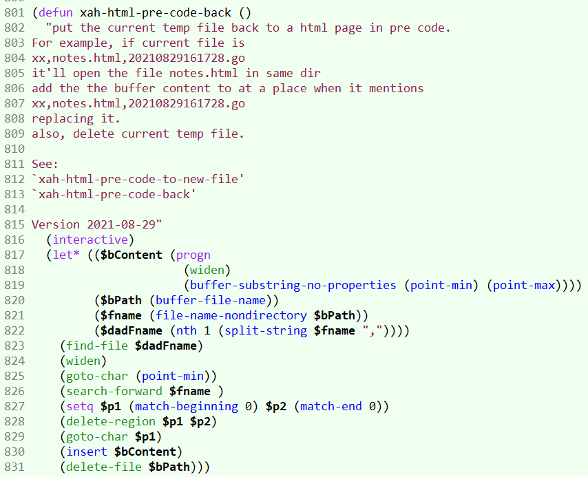 massive elisp coding again. This supreme!