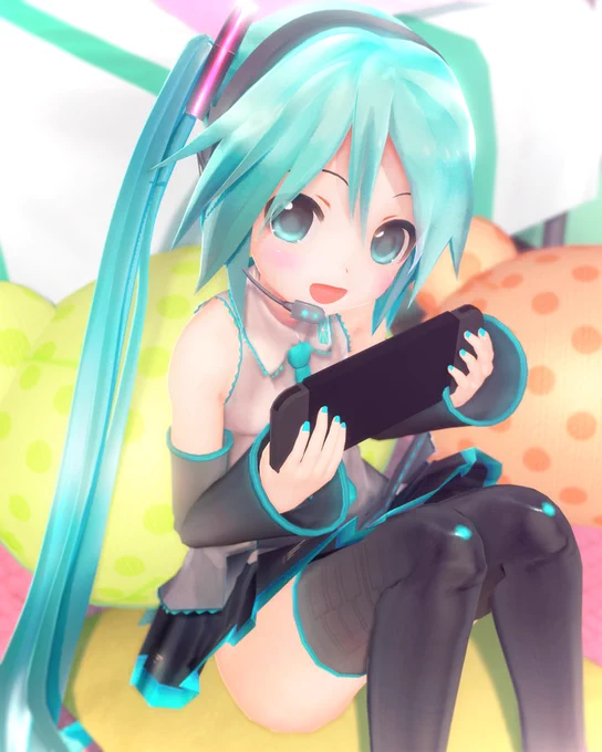 マスターもいっしょに、しよ!💕
#初音ミク生誕祭2021 