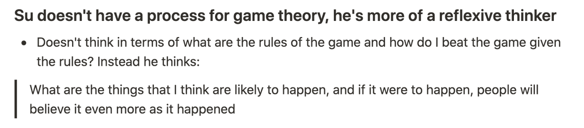 biteysnail's tweet photo. 2/ How to apply game theory to the crypto markets

- In poker you can play optimally aka game theory optimal (GTO)
- Playing GTO makes sense in efficient markets 
- But playing non-GTO better for inefficient crypto markets -> prevents you from selling too early. https://t.co/oIDyd9oMRO