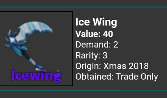 TRADING ICEWING FOR HEARTBLADE AND ADDS! : r/MurderMystery2