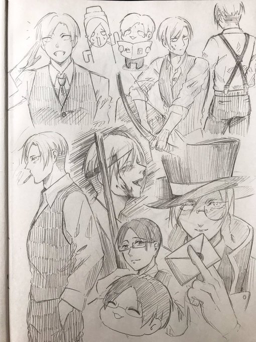 えミさんの落描きでノート1ページ埋めた💪🏻( ¨̮ 💪🏻) 