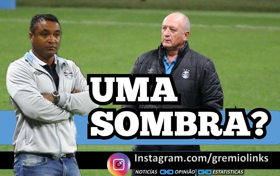 GremioLinks's tweet photo. De acordo com informações do jornalista Vagner Martins, o técnico Luiz Felipe Scolari não é unanimidade nos bastidores do plantel do Grêmio e já convive, inclusive, com uma sombra: trata-se do técnico Roger Machado, que recentemente foi desligado do Fluminense. https://t.co/U0RJSOOxPD
