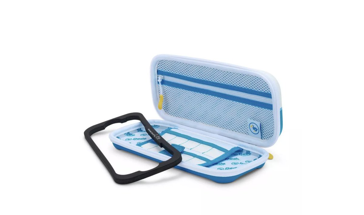 ACPocketNews's tweet photo. Animal Crossing: New Horizons - Dodo Airlines (Nintendo Switch &amp; Nintendo Switch Lite) Carrying Case, available for pre-order at GameStop! https://t.co/KZH11wLmxx #ad

Really neat carrying case, and has a foam-like accessory that can be used to hold a Nintendo Switch Lite system. https://t.co/Ni6UVdkg2x