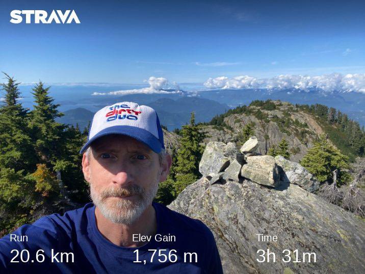MikeSenior's tweet image. Today was a glorious day to hike up to Deeks Peak. Lots of elevation but the trails were in great condition. #seenonmyrun #peakbagger