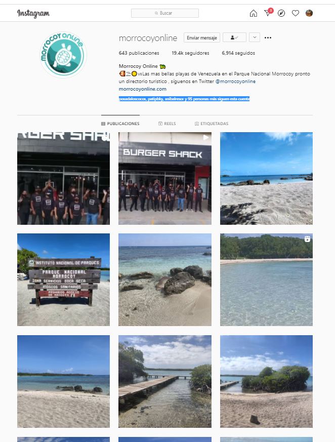 Síguenos en Instagram por : instagram.com/morrocoyonline