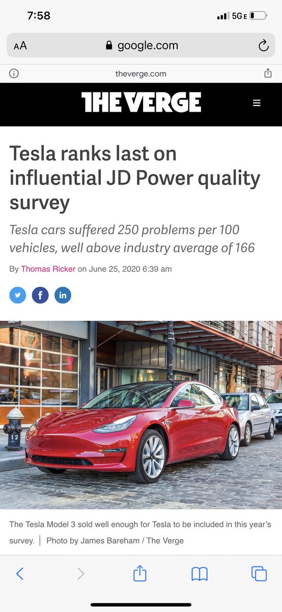 TimWJackson's tweet photo. The “no customer service” thingy is real. It’s sad, because it could be fixed.  The “horrible quality car” thingy is scary.  Cause you should not have to “fix” a brand new car! 🚗 🚘 🚙 But it is a Tesla…. So there ya are!!  #TeslaCustomerService #TeslaQualityIssues https://t.co/e3WmTa2oNb