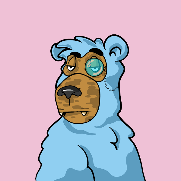 BuzzedBears's tweet photo. It's time for our next @BuzzedBears #NFTGiveaway!!! 💙🐻🧐

Our artists just finished our sick mural in Portugal &amp; we are giving away the IRL BB #53 to a lucky winner who:

1⃣ Follows us
2⃣ Like &amp; RT
3⃣ Tag 3 friends that need to get buzzed

Giveaway ends in 48 hours, good luck! https://t.co/fRd0f8gYzc