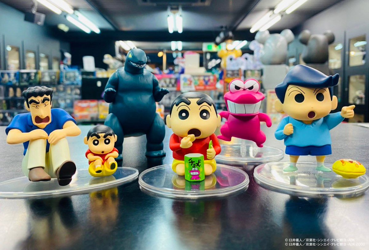 VCD メディコムトイ クレヨンしんちゃん ワニ山さん 蜡笔小新 VCD