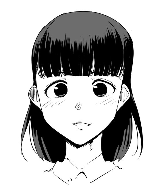 最近気づいたんだけどこういう髪が好きっぽい
おそらく伊藤さんの影響を受けています 