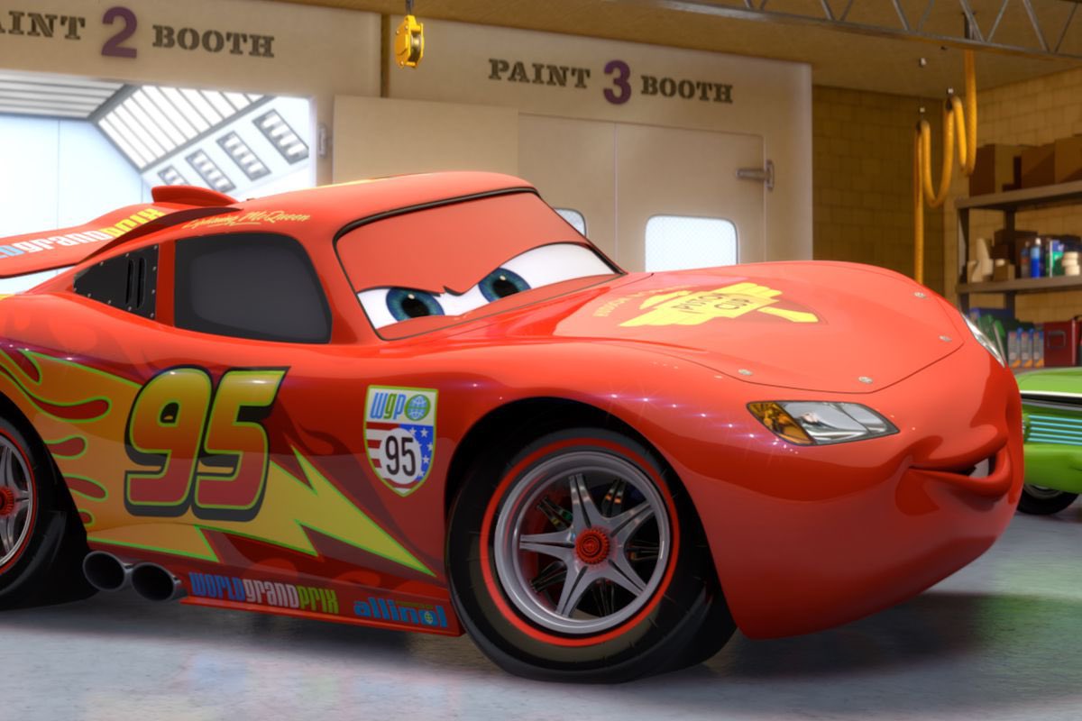 Today’s second main character of the day is Lightning McQueen from the Cars...