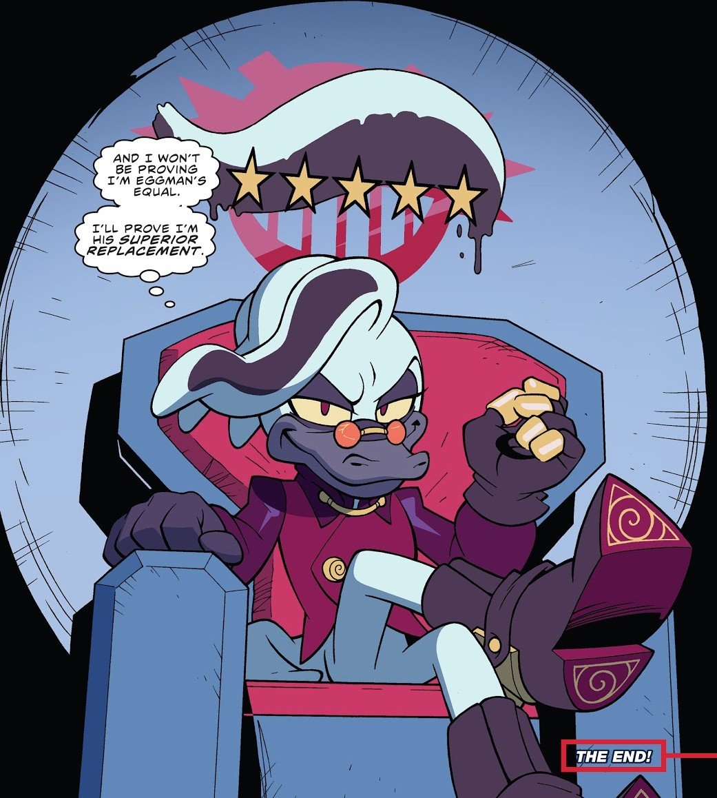 fancycharacter's tweet photo. Today's Fancy Character of the day is Doctor Starline from the IDW Sonic the Hedgehog Comics! https://t.co/UFETYsCXOg