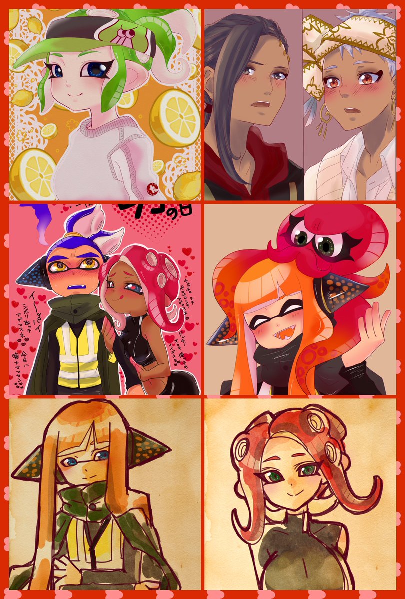#今月描いた絵を晒そう
沢山描けました。 