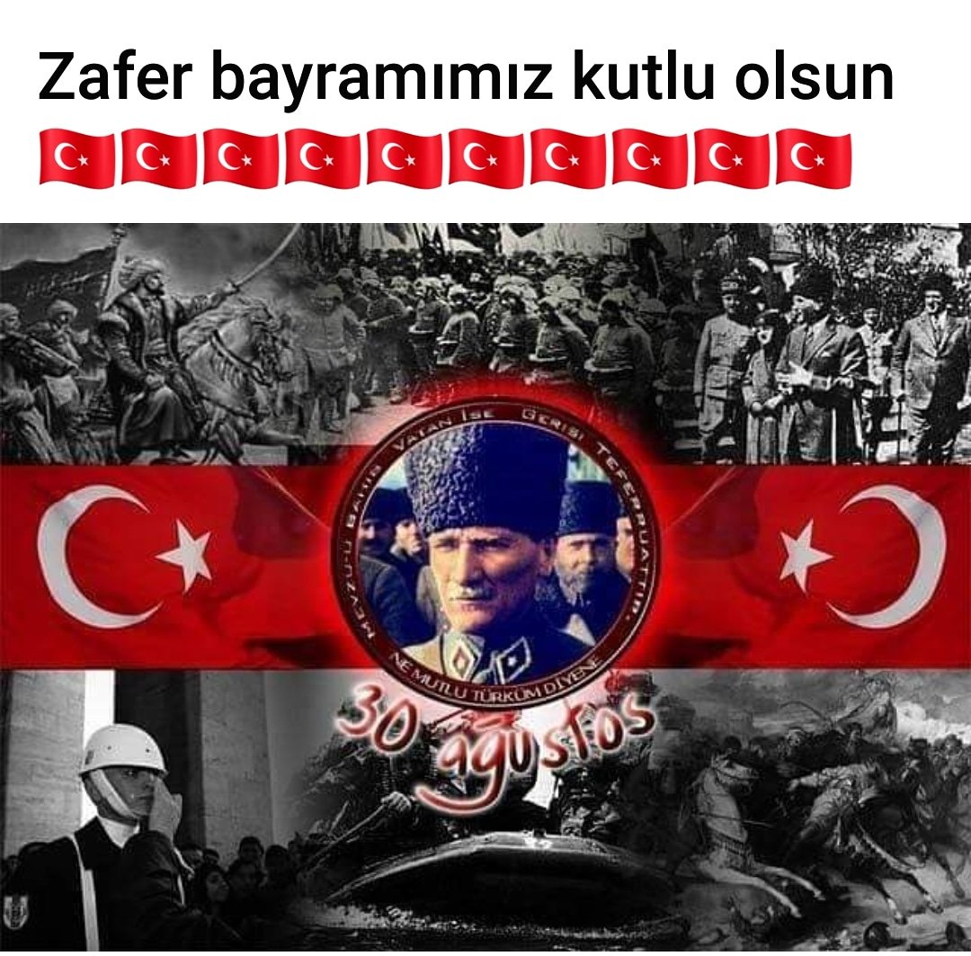 FgulesS's tweet photo. Saygı ve minnetle anıyorum... #30AgustosZaferBayrami https://t.co/WmsbB7pwOX