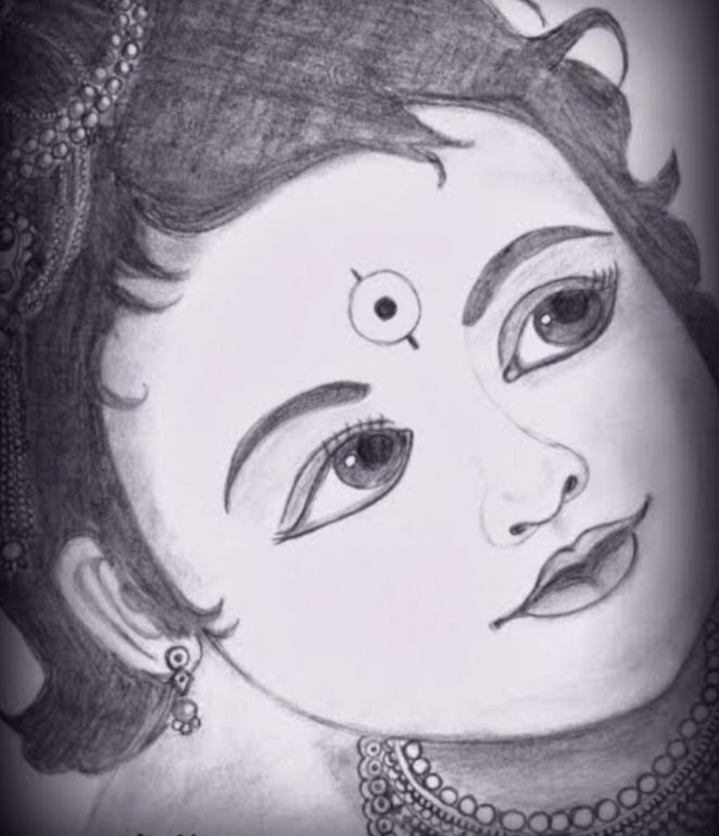 ✏️ my new Pencil drawing of Lord Krishna ✏️ : r/IndiaSpeaks