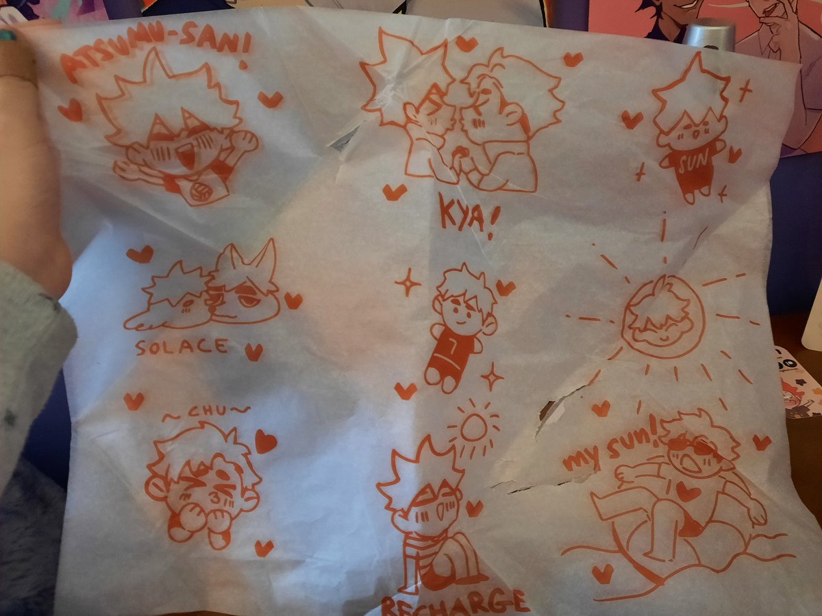 <a href="/AtsuhinaZine/">Solace: an Atsuhina Zine</a> I ALSO JUSR UGH THIS PAPER TOOK ME SO OFFGAURD WHEN I UNBOXED IT LOOK HOW CUTE!!!!! I keep this safe and sound now after the slight damage I already gave it I just...gosh no regrets buying this