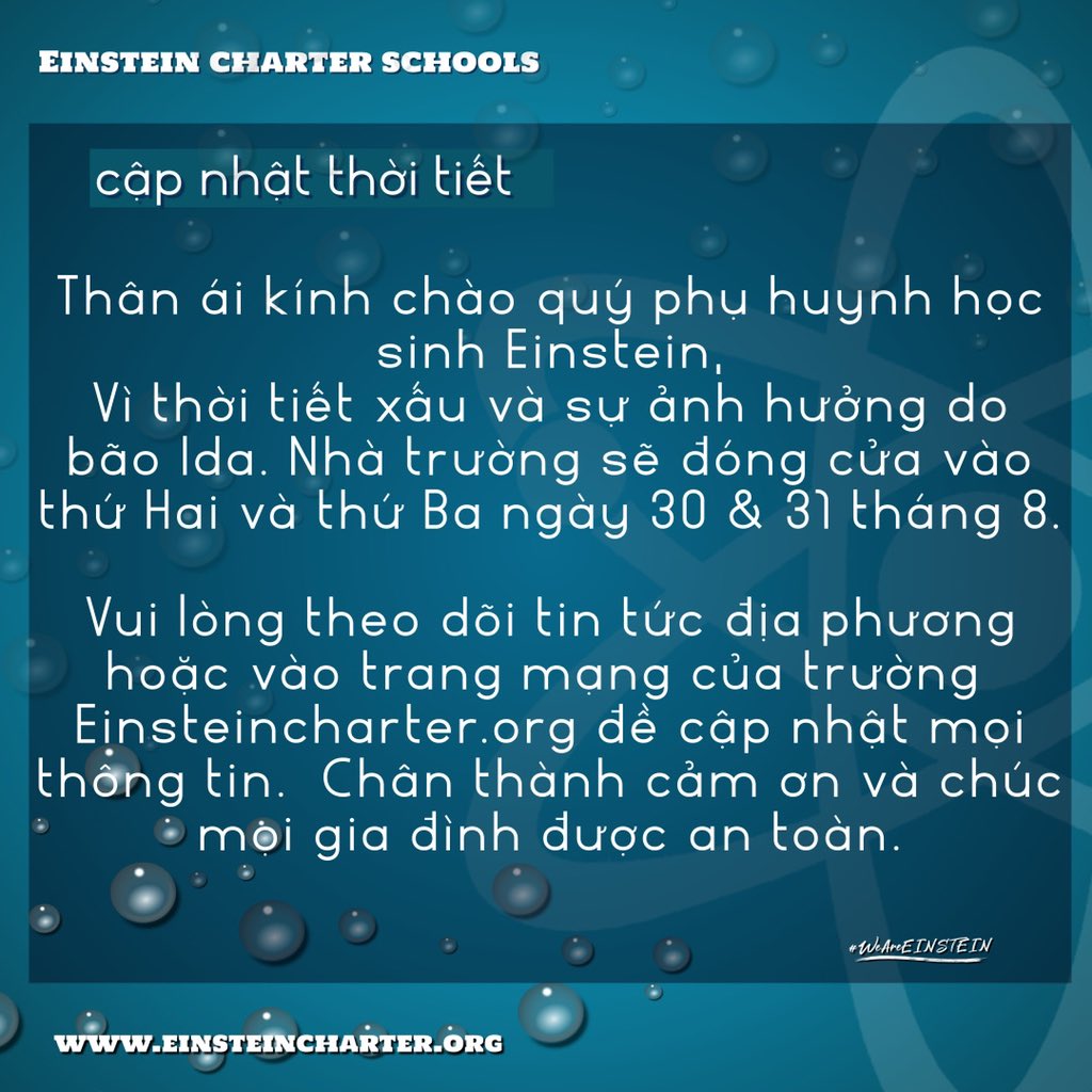 EinsteinCharter's tweet photo. https://t.co/6gVF1VTx7h