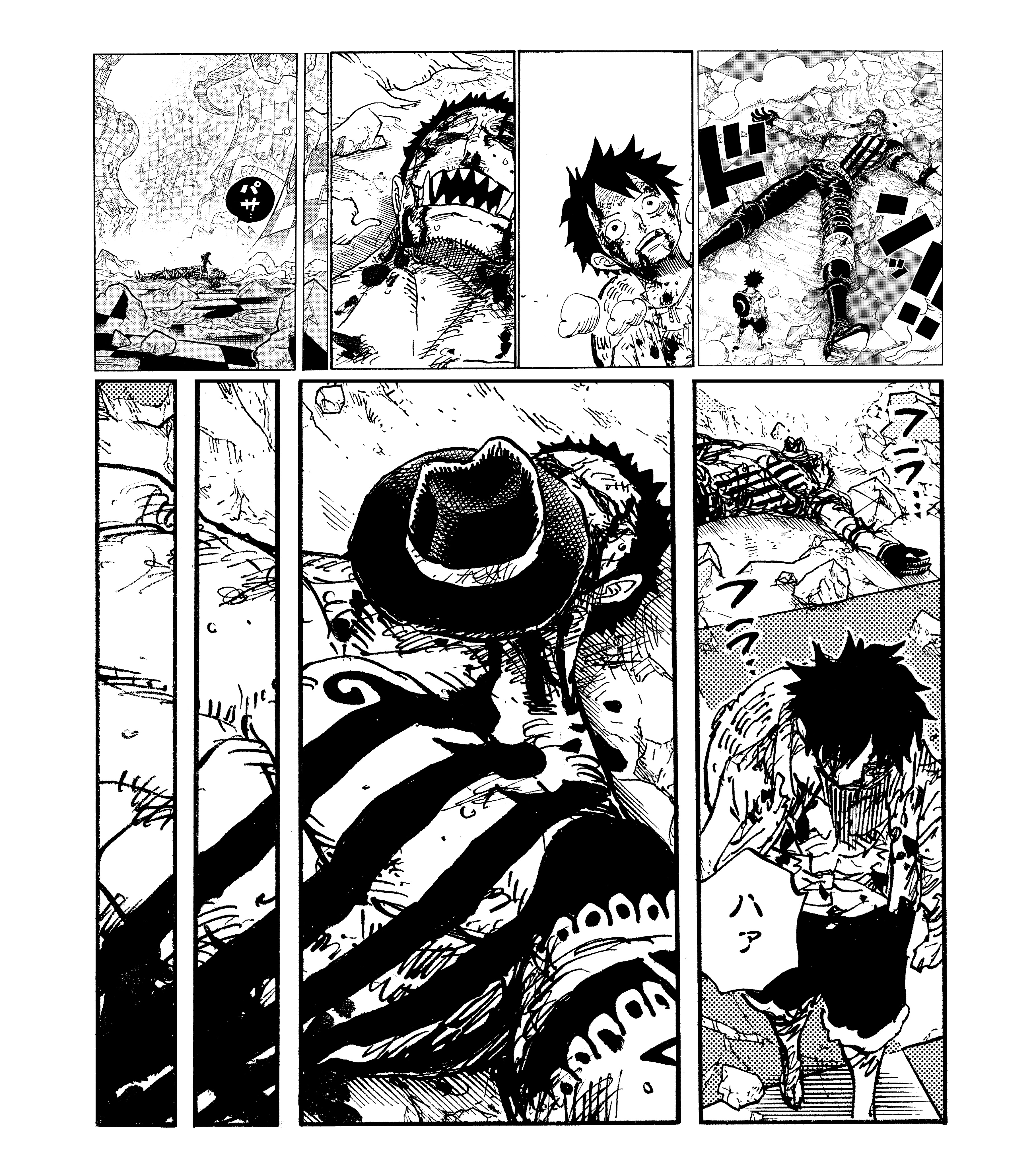 One Piece スタッフ 公式 Official きょうのsbs ゼブラックとジャンプ で 1 90巻まで順次無料公開中 カタクリが口を隠す理由 口が裂けているせいで妹が傷を負い その日から隙を見せまいと決意しました ルフィ Vs カタクリからよむ