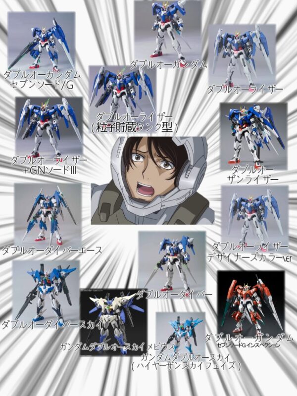 種類多すぎだよ刹那ァ！！