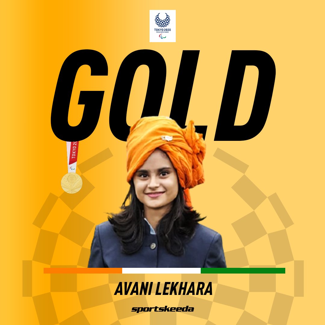 It's GOLD for 🇮🇳🥳

Avani wins in her debut #Paralympics
What an amazing performance by #avanilekhara as she wins India's 1st in Para Shooting in 10m AR Standing With a final score of 249.6 creating Paralympic Record & equalling the World Record!

#ParaShooting #TokyoParalympics