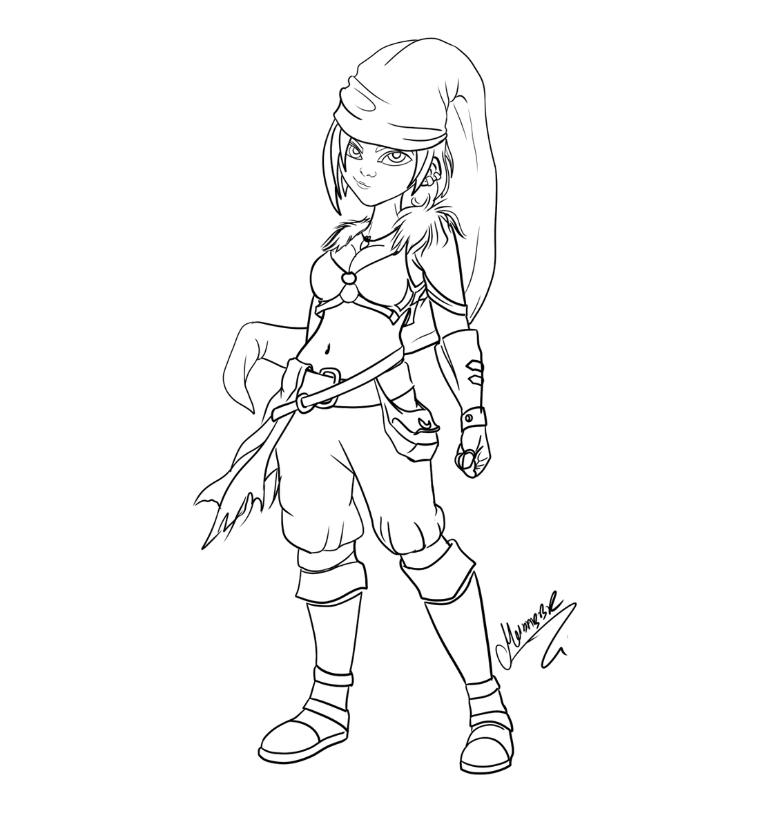 mudabbirali92's tweet photo. Female Gnome warrior
#dnd #illustration #art #fantasy #cartoon #cute #chibi #Anime #mangastyle #adobephotoshop #artwork #warrior #conehat #longhair #scifi #fictional #character #characterdesign #2D #GameArt #charactermodeling #graphicdesigner #artist #gnomes #female #body https://t.co/nCXgSvO5jj