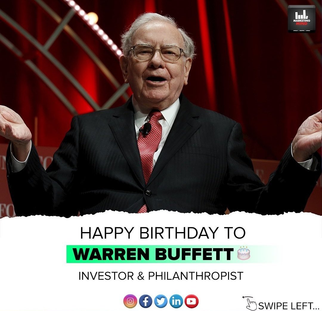 Happy Birthday warren buffett 