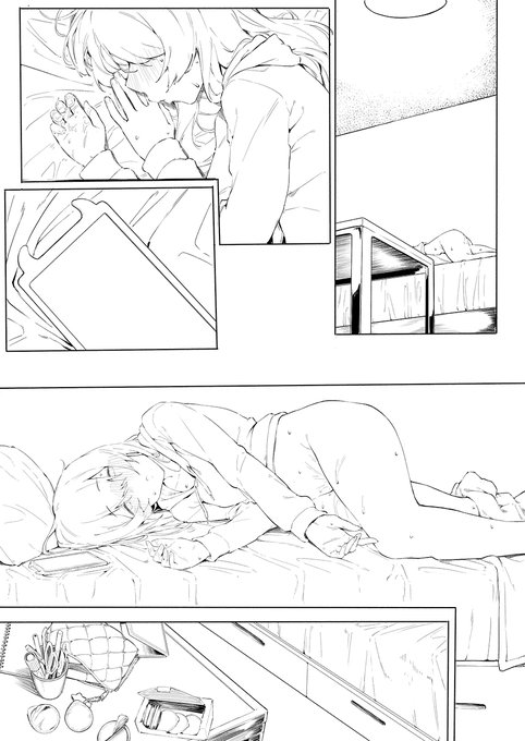 また学校サボってオナニーしてしまうtnk
描き始めてしまった 