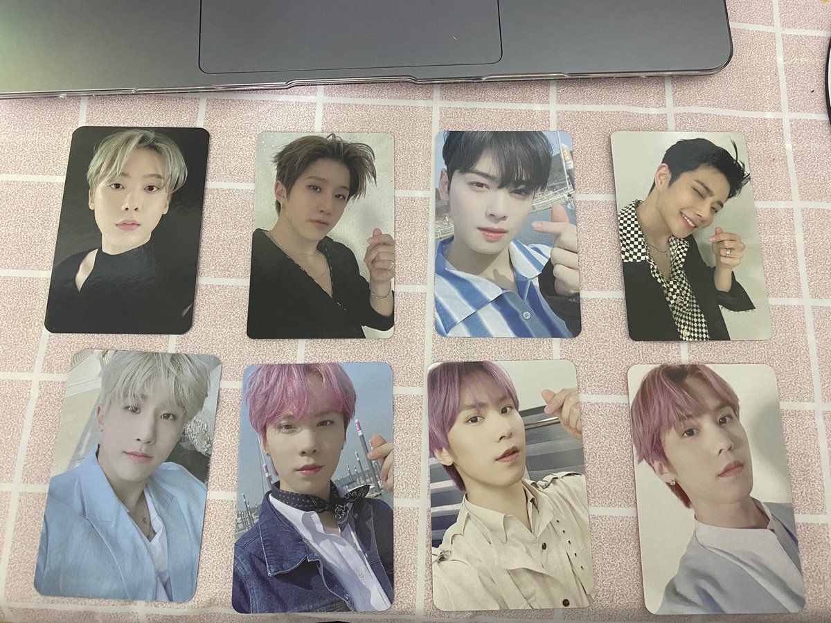 moonbinthusiast's tweet photo. [🇲🇾WTS] ASTRO PHOTOCARDS 

EUNWOO GATEWAY - RM28 ✅
ROCKY GATEWAY (4) - RM25 EACH ✅
SANHA IN-OUT - RM25 ✅
JINJIN GATEWAY/ALL YOURS  (2) - RM20 ✅
MJ - RM20 ✅

🌧 can nego https://t.co/WqKFmegzr8