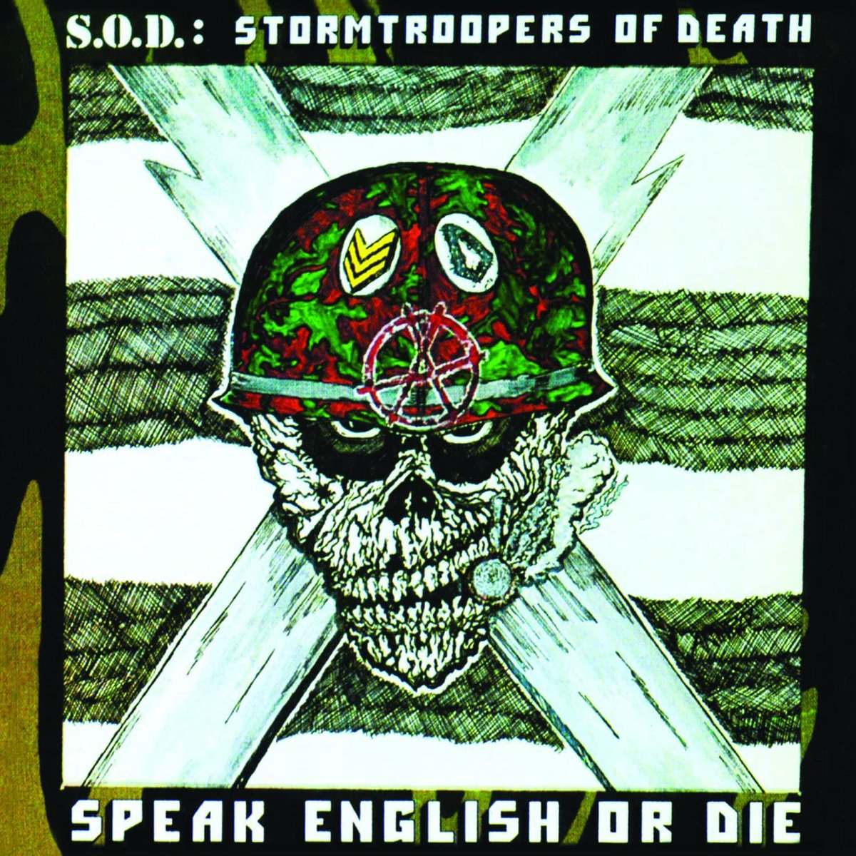 Aug 30th 1985 #StormtroopersOfDeath released their debut album “Speak English Or Die” #FreddyKrueger #DoucheCrew #UnitedForces #KillYourself #ThrashMetal 

Did you know..
The album is considered one of the greatest and most influential crossover thrash albums of all time.