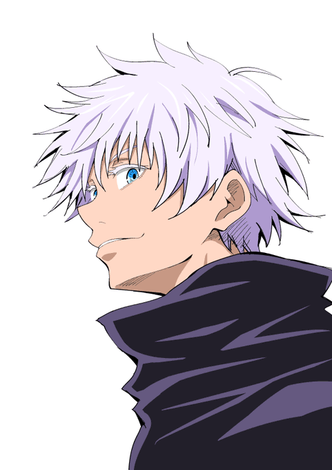 休憩中に五条悟描いてた 