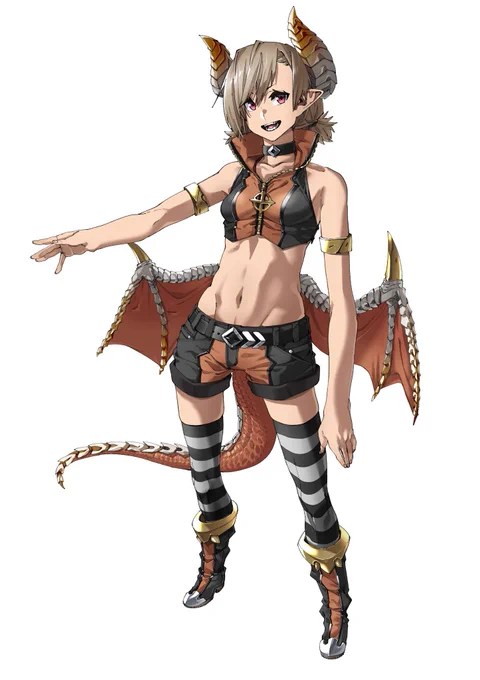 オリキャラのヒノヤギちゃんでし! 