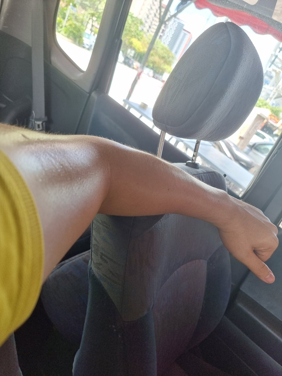 sweaty arm. Anyone wanna lay on my arm?