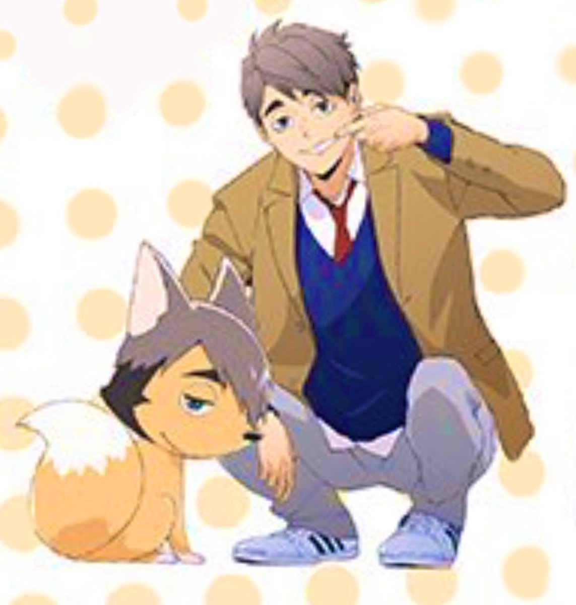 /นั่งยิ้มมุมปากตามคำสั่งของมิยะหัวเทา