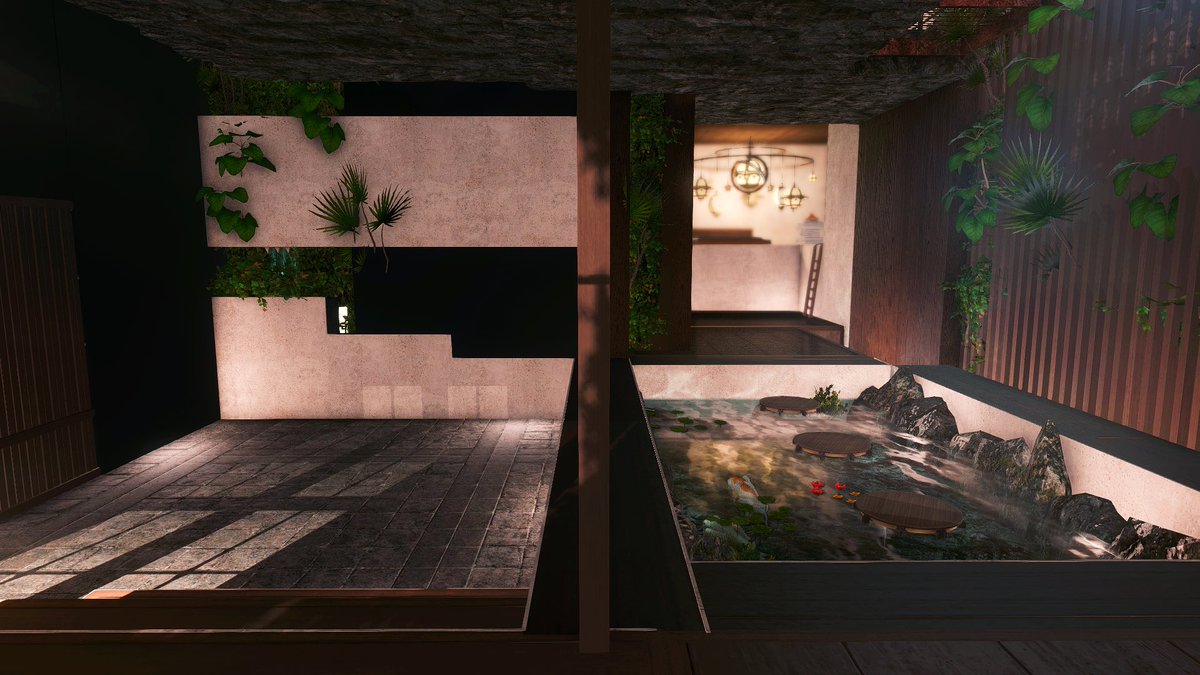 cerise_xiv's tweet photo. Redesigned my house into a more modern build with some clean minimalist kitchen elements ^^
.
Inspired by The Local Project YouTube, @/HousingKiri, @/shiarin0705, @/AshenBride 
.
#FFXIVHousing #HousingEden #ff14housing #hgxiv https://t.co/2q2DEkHGcO