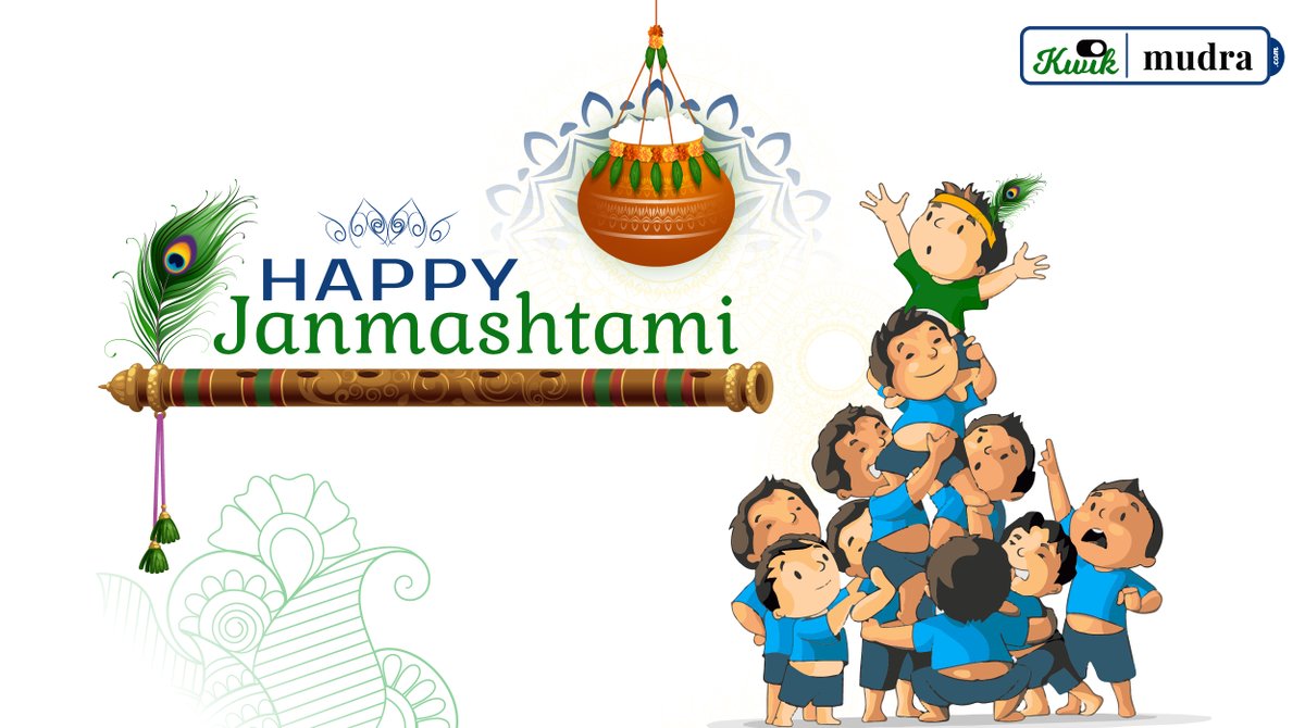 KwikMudra's tweet photo. May Lord Krishna always give you happiness, love, prosperity and peace. Happy Janmashtami to you all.
Call Us:18001238698
#Kwikmudra #wespeakfinance #HappyJanmashtami https://t.co/cHoEtabsHt