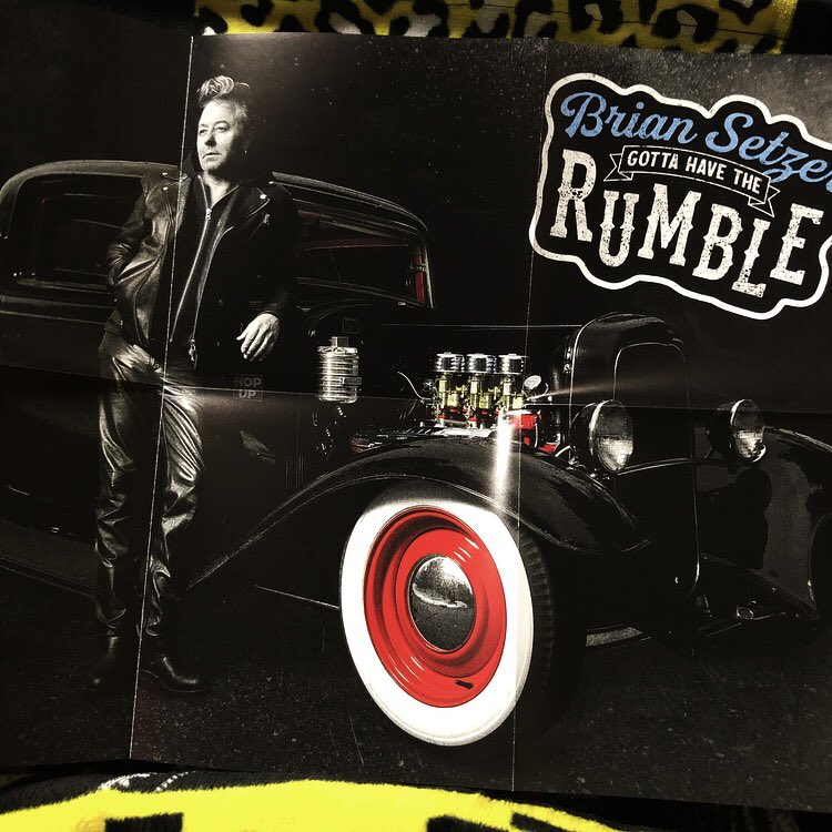 hina095_'s tweet photo. @briansetzer59 🤩👍🕺🖤🏍🎸 https://t.co/vqqM0ROEmq