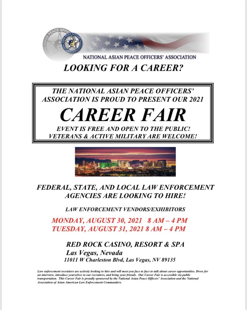 National Asian Peace Officers Association tweet media