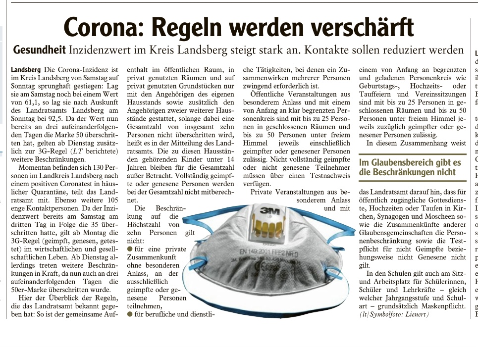 realTomBohn's tweet photo. Artikel im Landsberger Tagblatt von heute: https://t.co/m1rDK7GZI0